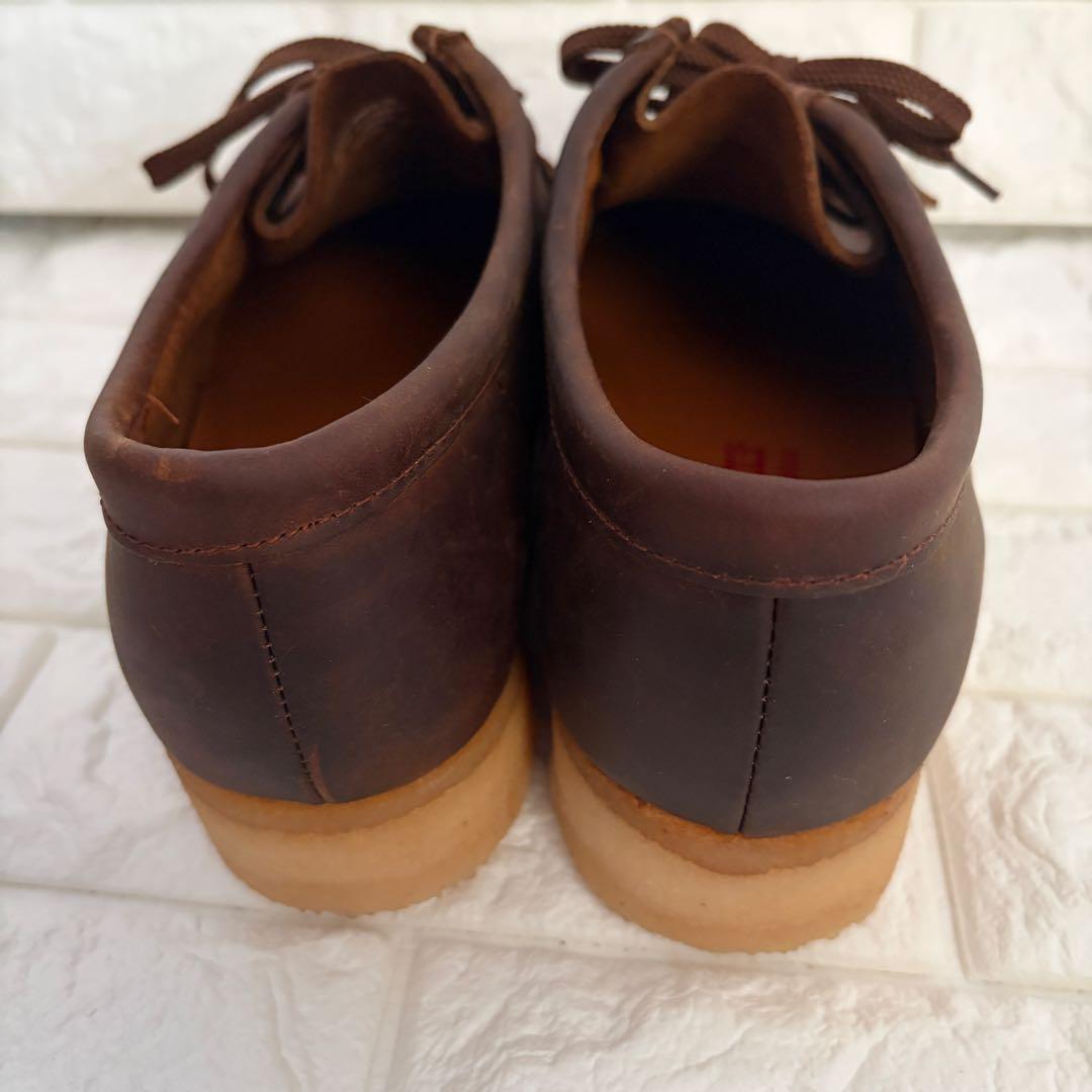 メンテナンス済み Clarks ワラビー オールレザー 26cm