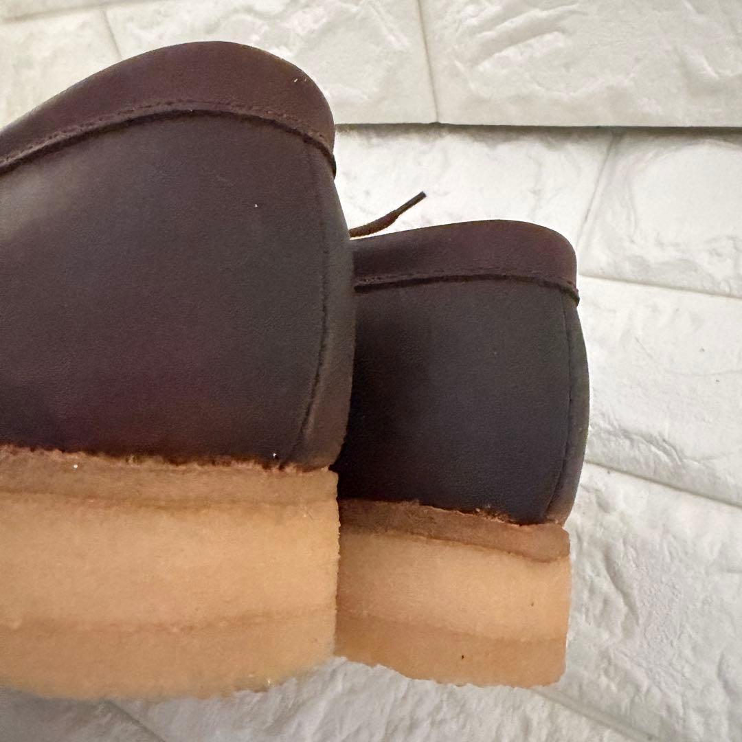メンテナンス済み Clarks ワラビー オールレザー 26cm