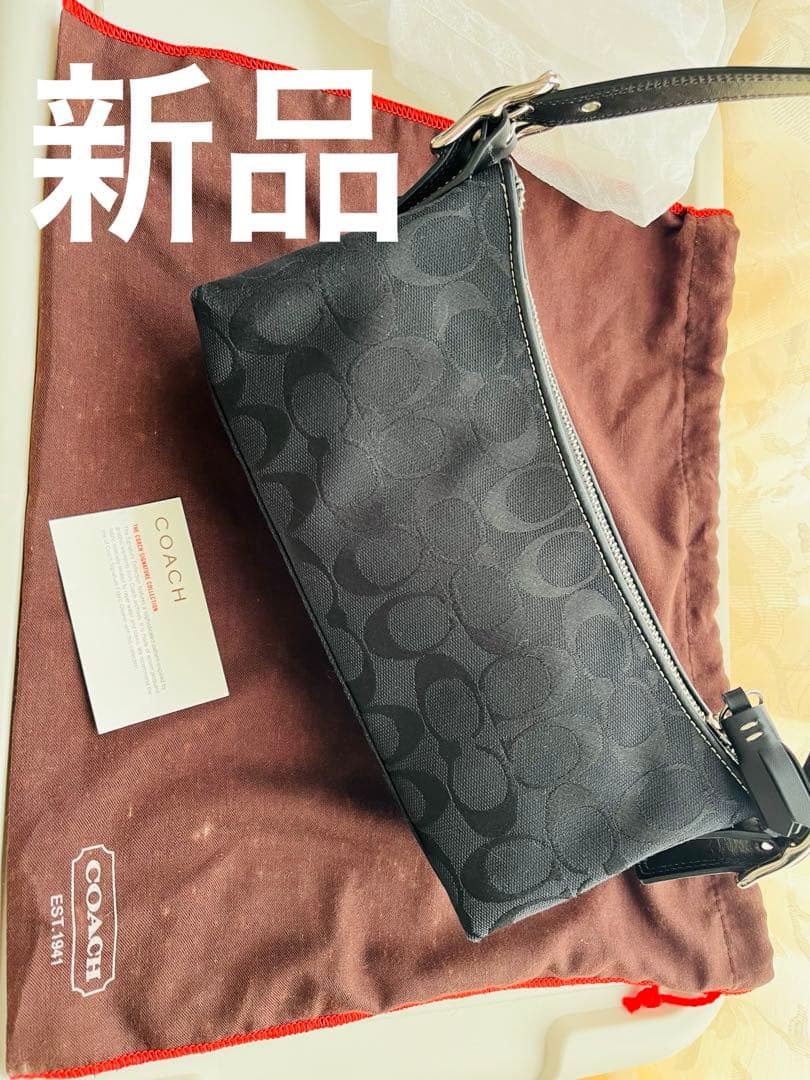【新品】COACH y2k Signature OneShoulderBag