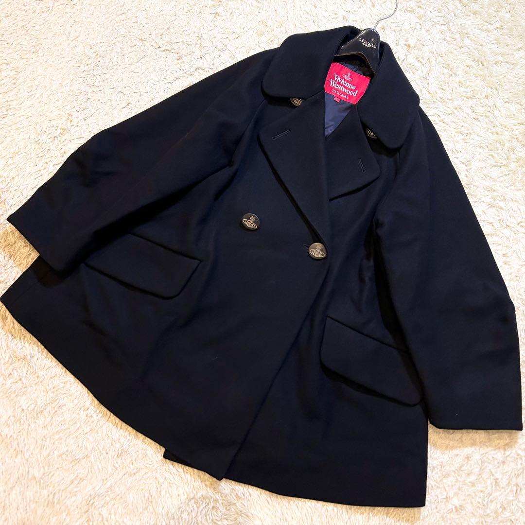 【2023定価88000円】極美品 ヴィヴィアンウエストウッド ウール コート
