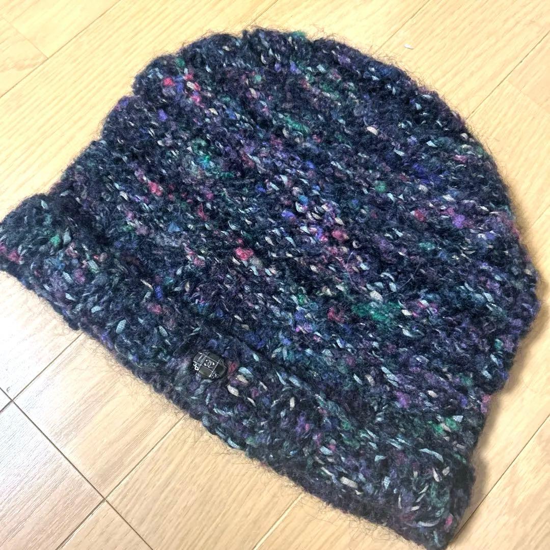 S*i様 CHANEL/シャネル ニット帽 ミックスツイード風