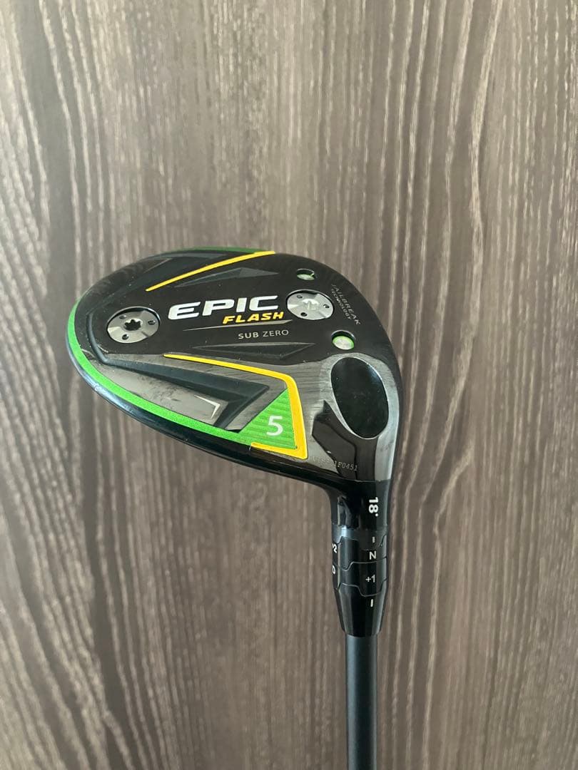 キャロウェイ EPIC FLASH 5W フェアウェイウッド FW