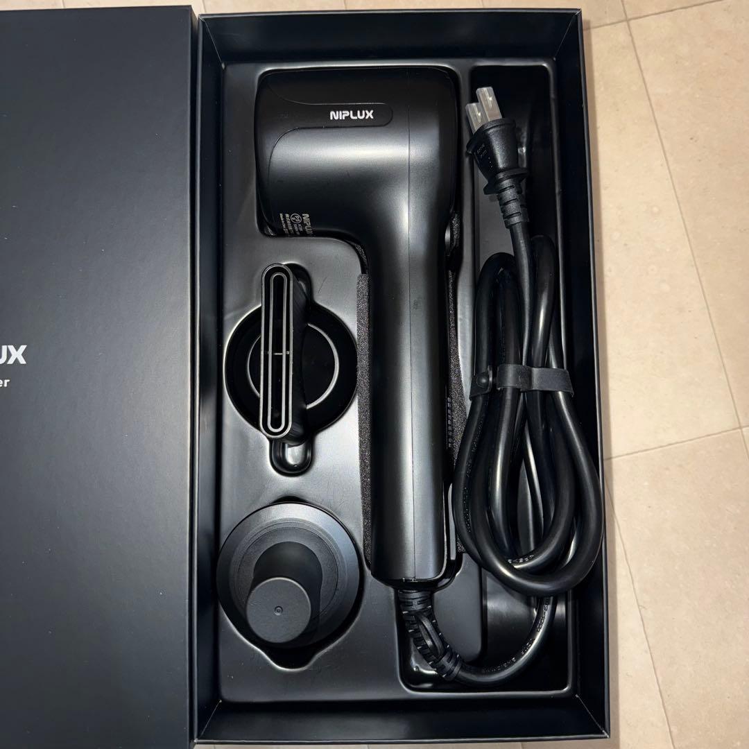 NIPLUX ヘアドライヤー ブラック【説明書付き】