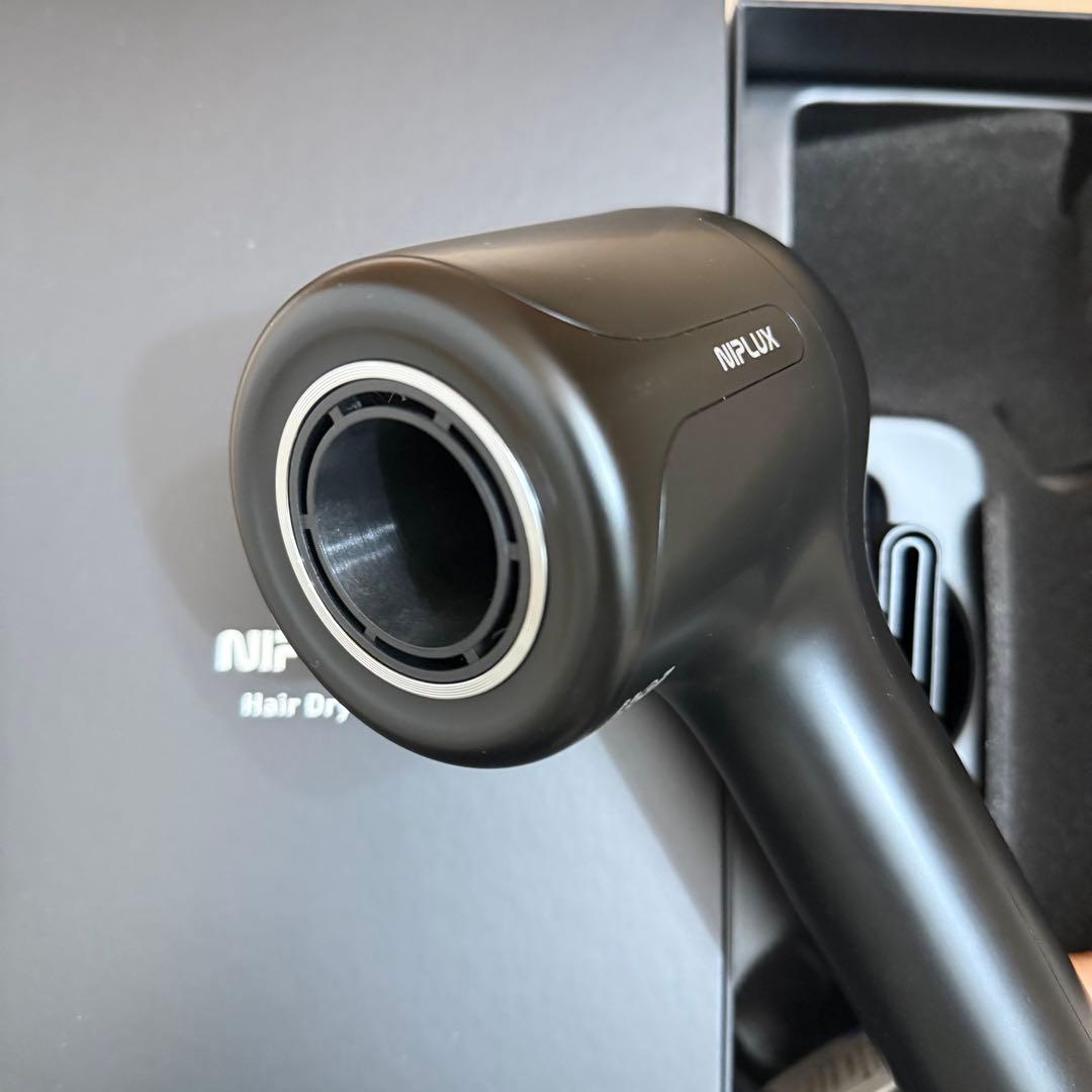NIPLUX ヘアドライヤー ブラック【説明書付き】