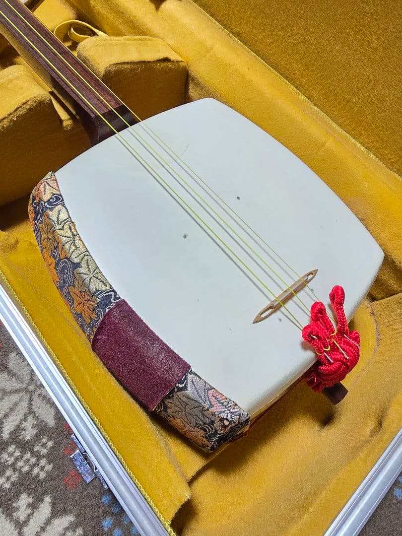 すぐ弾けます！三味線本体 　破けなし　中棹2.7センチ