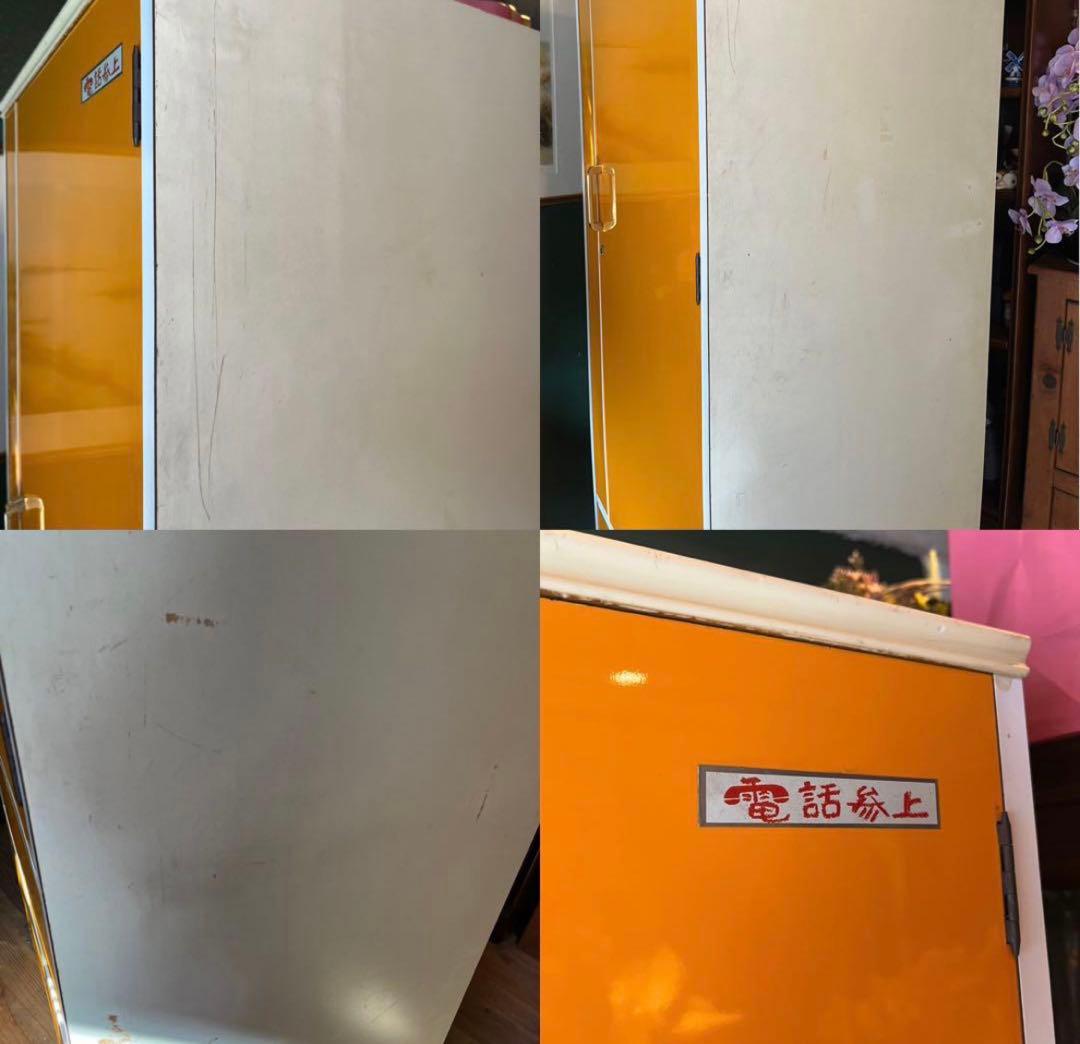オレンジ クローゼット 昭和レトロ レトロポップ インテリア 当時物