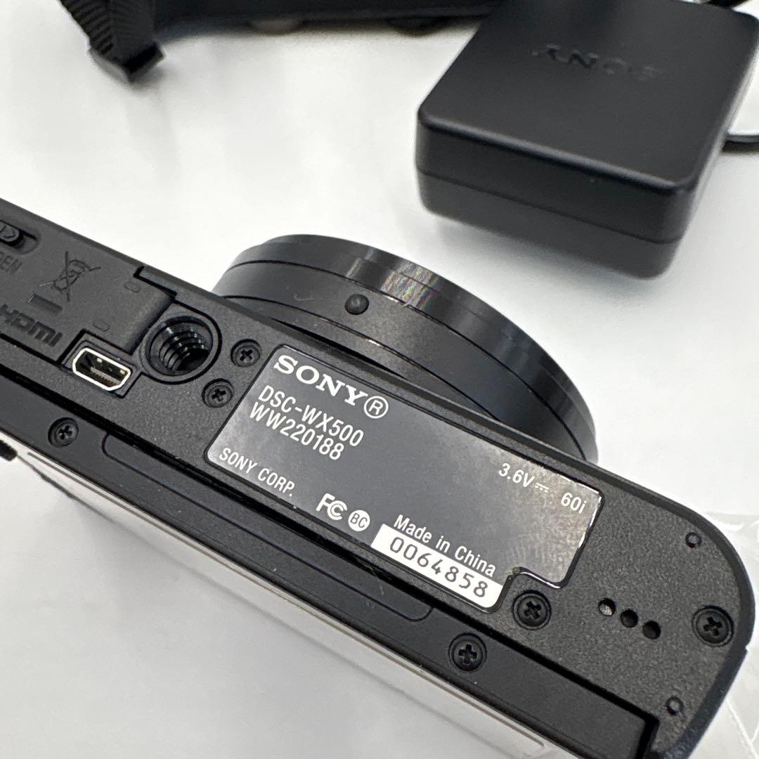 超美品 SONY サイバーショット DSC-WX500 デジカメ