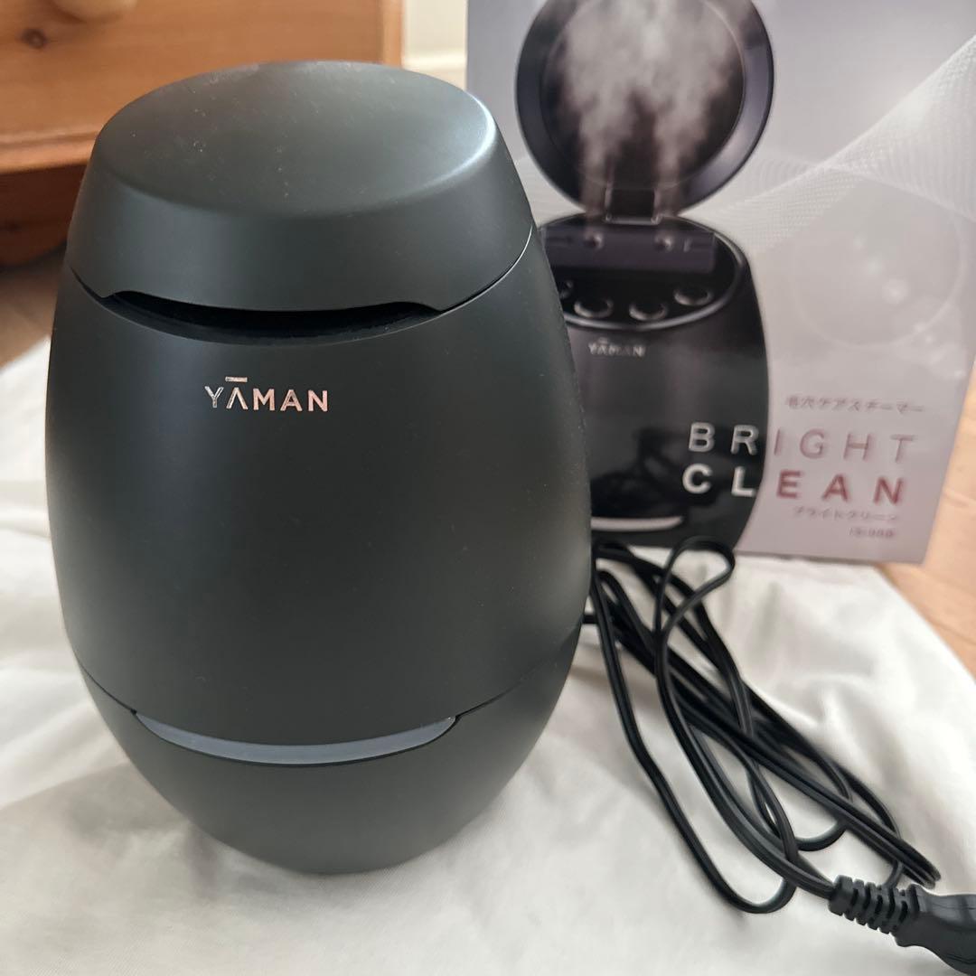 【保証書付き美品】YAMAN BRIGHT CLEAN フェイススチーマー