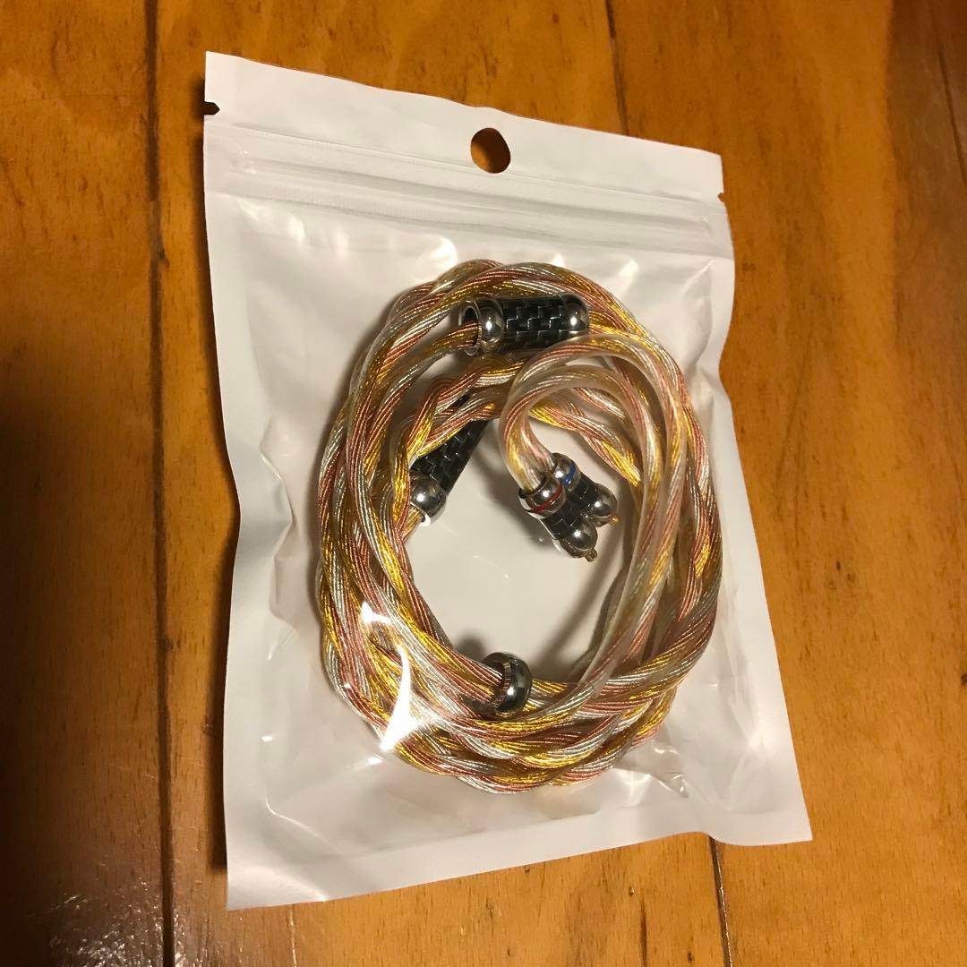 新品未使用　JSHiFi‐Sasori MMCX 3.5mmリケーブル