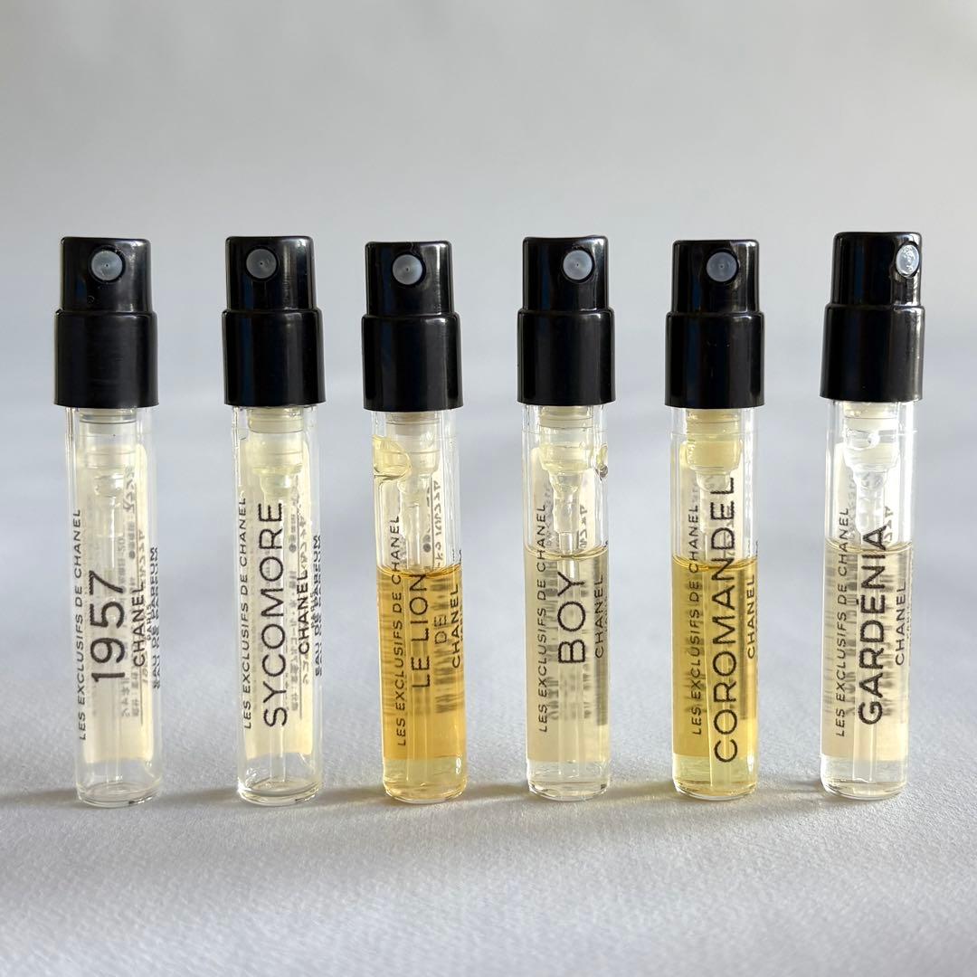 レ ゼクスクルジフ ドゥ シャネル 18本セット 1.5ml サンプル