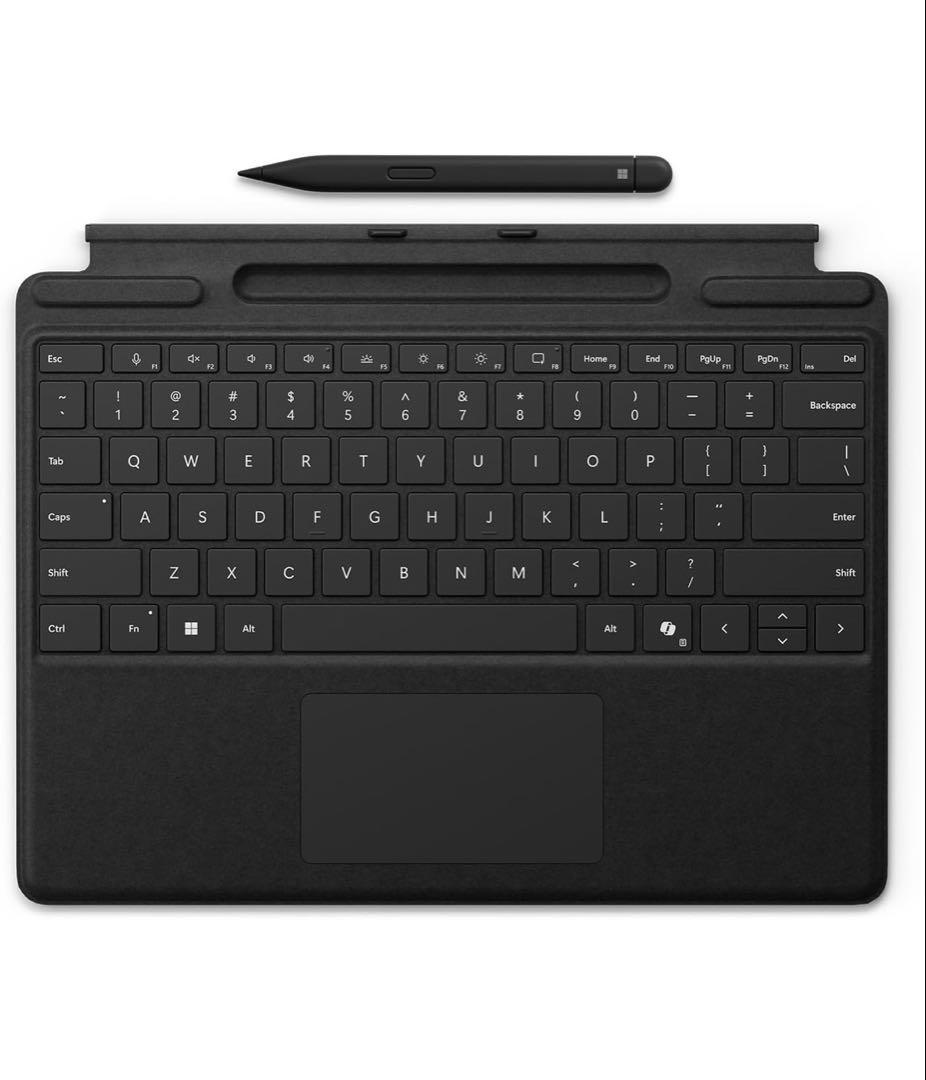 マイクロソフト Surface Pro キーボード（ペン収納ペン付　ブラック