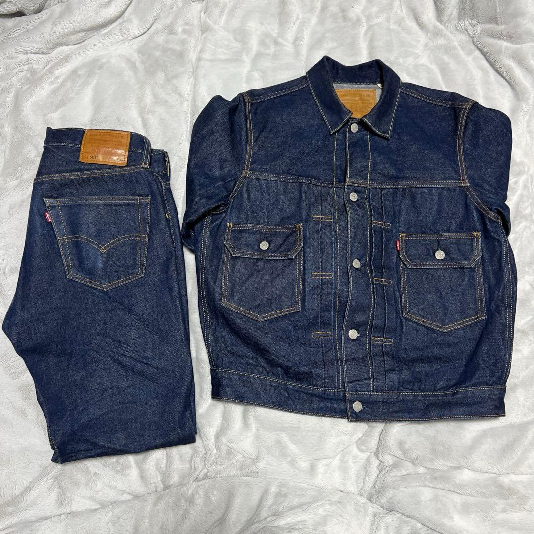 リーバイス ジャーナルスタンダード別注 TYPE２トラッカー　Mサイズ　セット