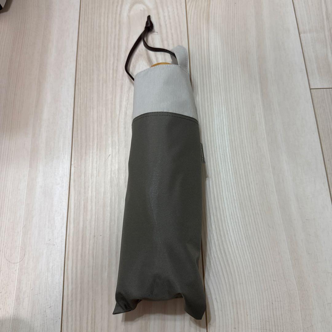 SUN BARRIER 折りたたみ傘　サンバリア100 モスグレー