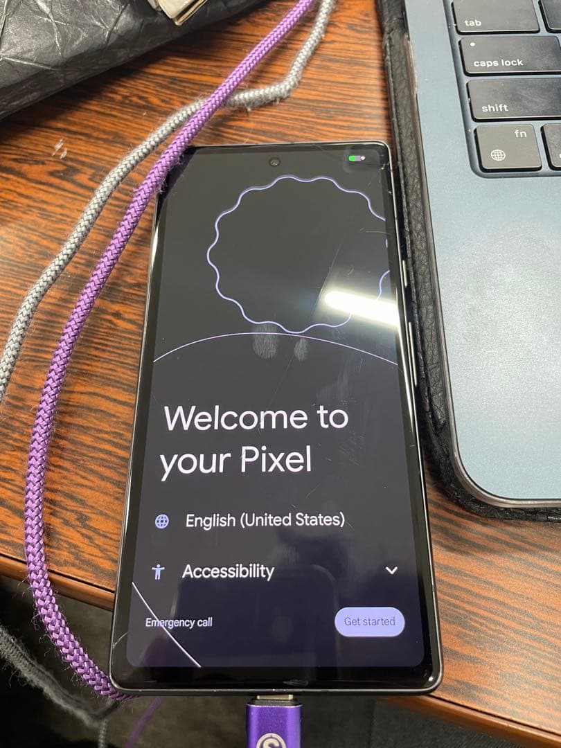 Google Pixel 7a 本体 黒 充電器付き　SIMフリー