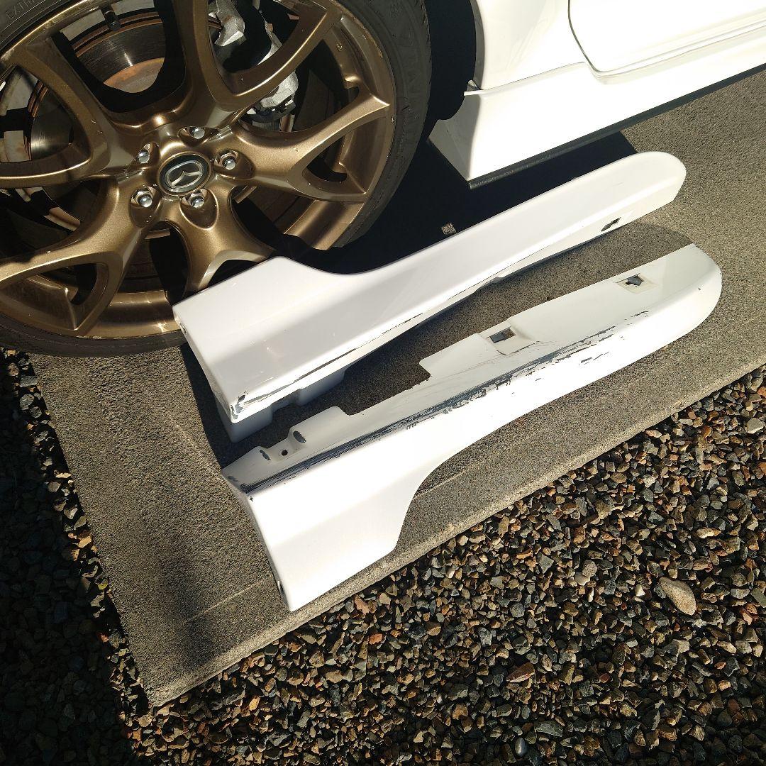 SE3P RX-8 純正OP 中古 左右　サイドディフレクター　スポイラー