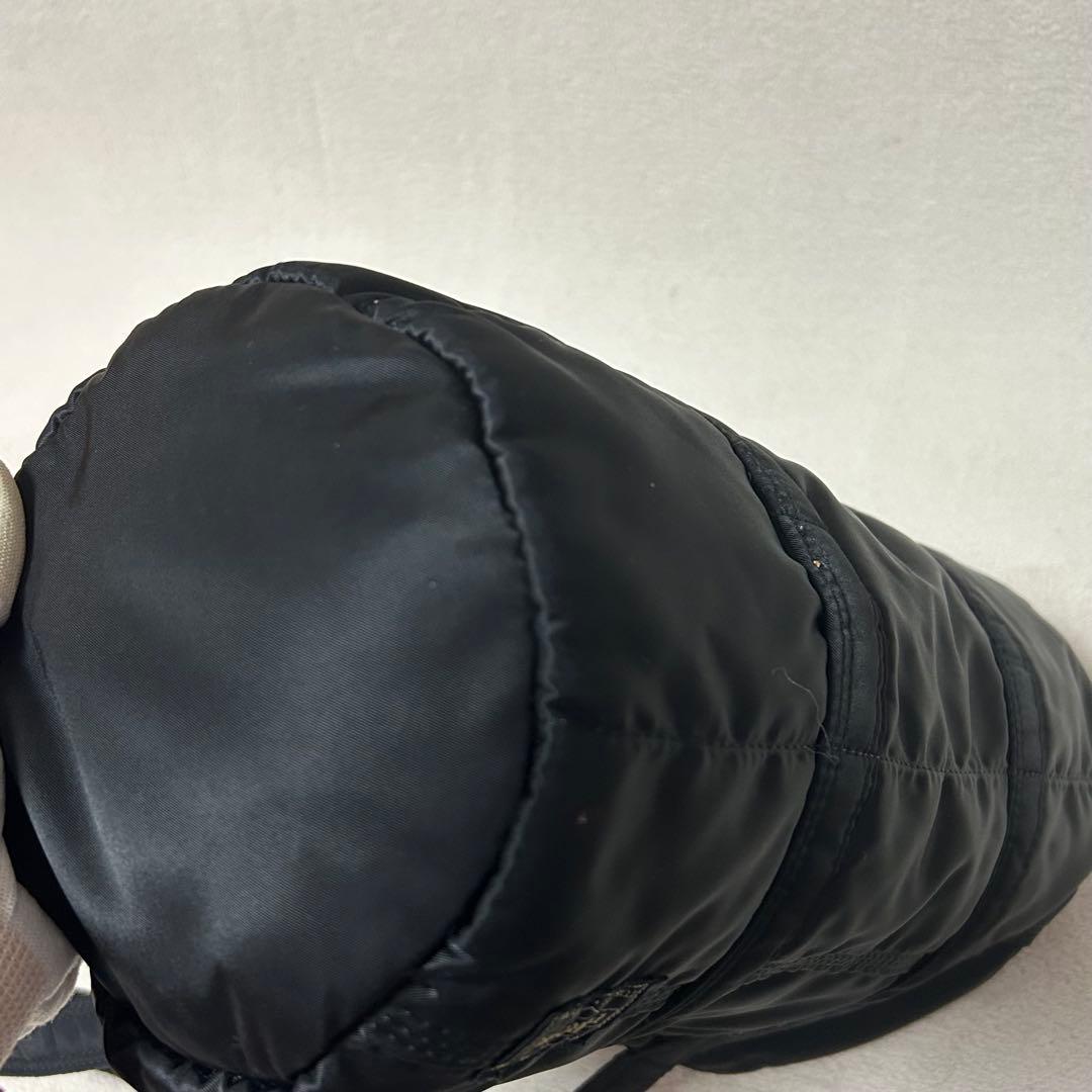 ★未使用級★POTER★ミニボストン★ドラムバッグ★タンカー★黒