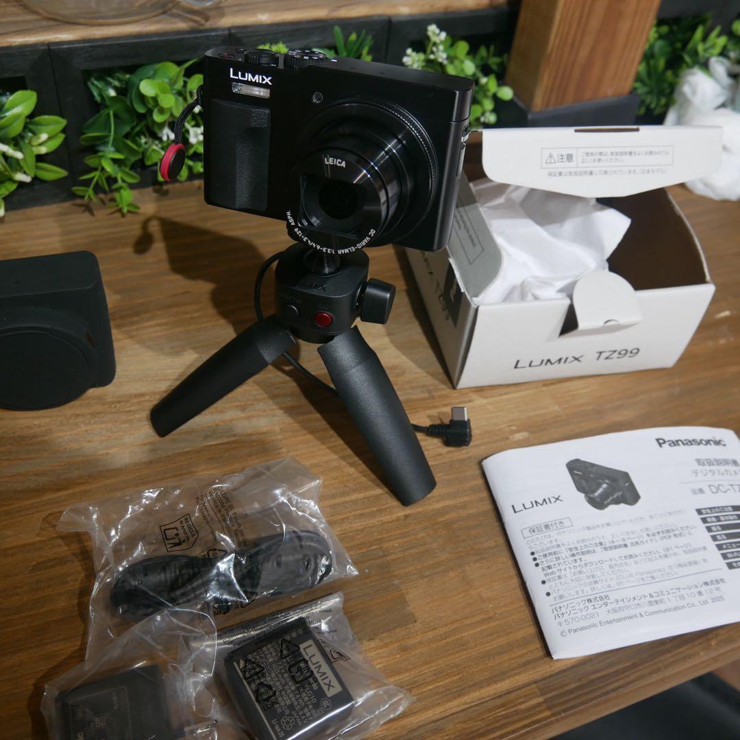 【付属品多数】LUMIX DC TZ99 美品です。コンパクトデジタルカメラ