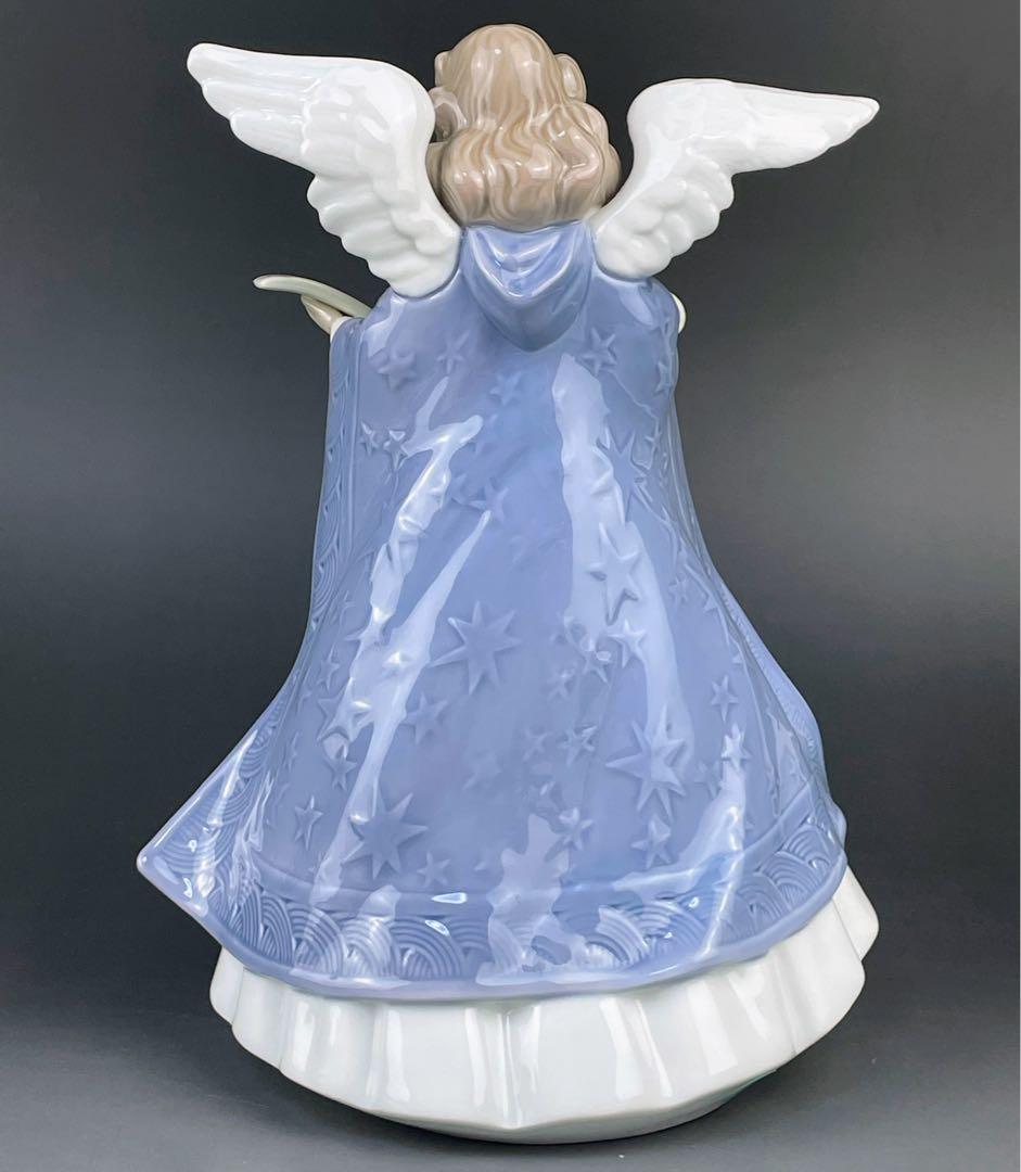 【希少】LLRADRO リヤドロ 楽譜を持つ天使 パープル 紫 リアドロ