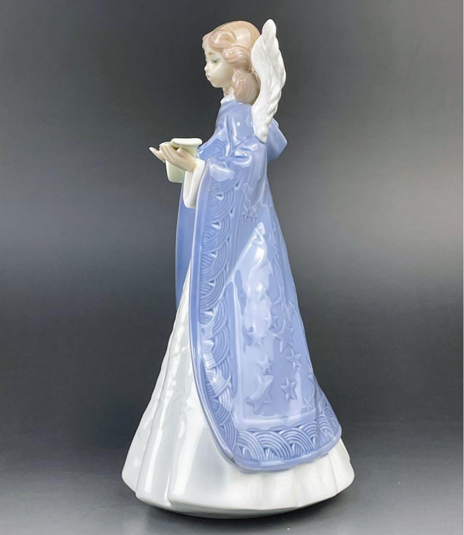 【希少】LLRADRO リヤドロ 楽譜を持つ天使 パープル 紫 リアドロ