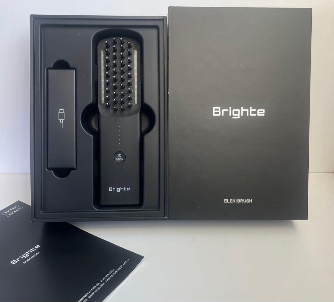 【美品】Brighte ELEKIBRUSH ブライト エレキブラシ 美顔器