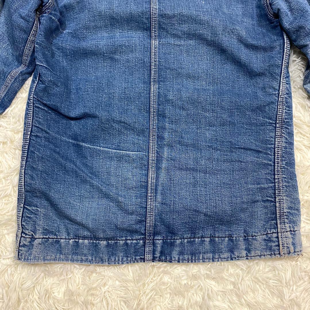 60's~70's モンゴメリーワード　デニム　カバーオール　ブランケット