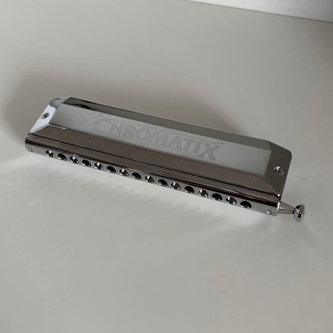 【美品】SUZUKI スズキ SCX-64 クロマチックハーモニカ 16穴