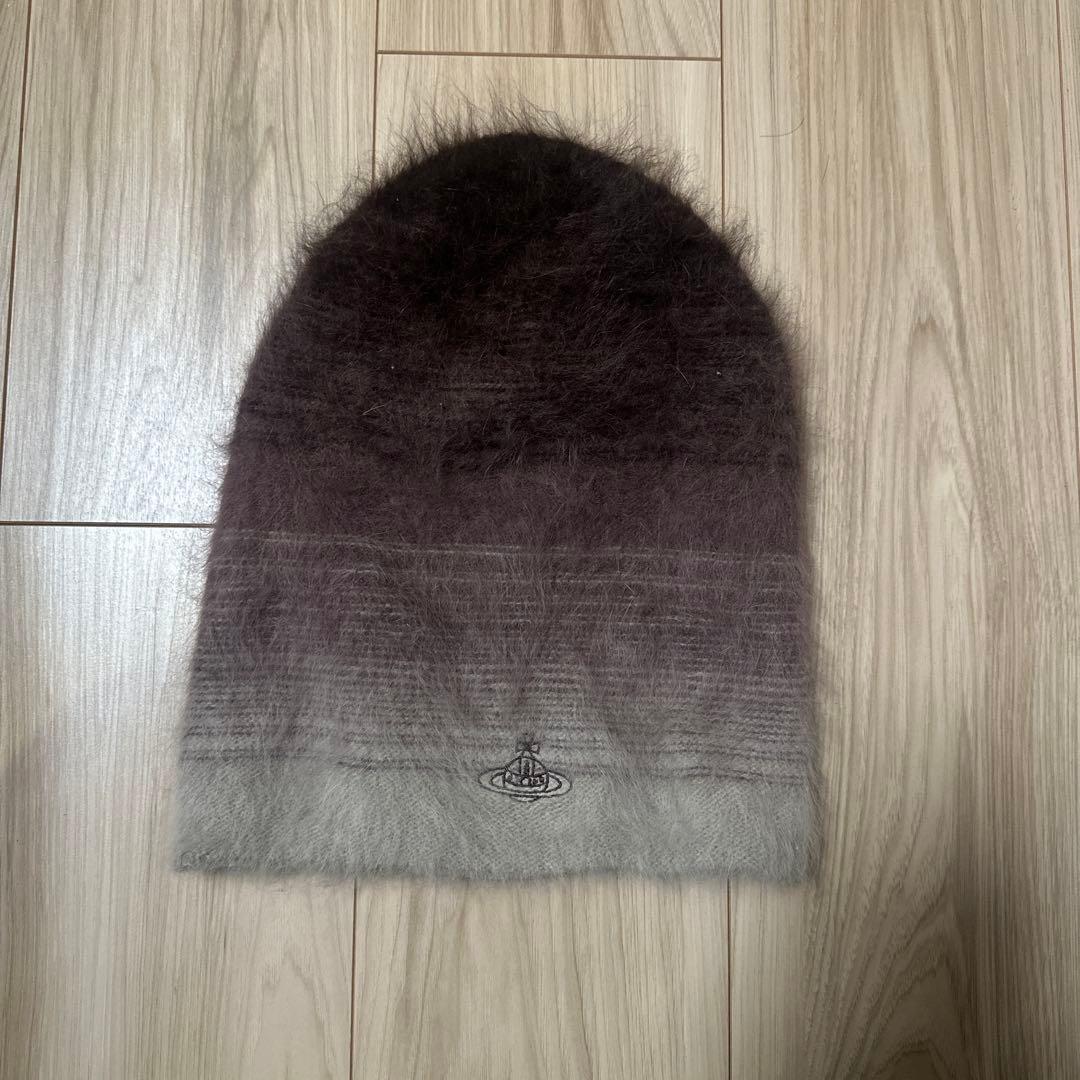 vivienne westwood アンゴラニット帽