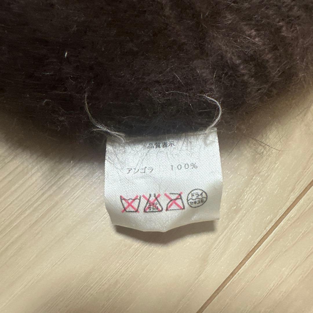 vivienne westwood アンゴラニット帽