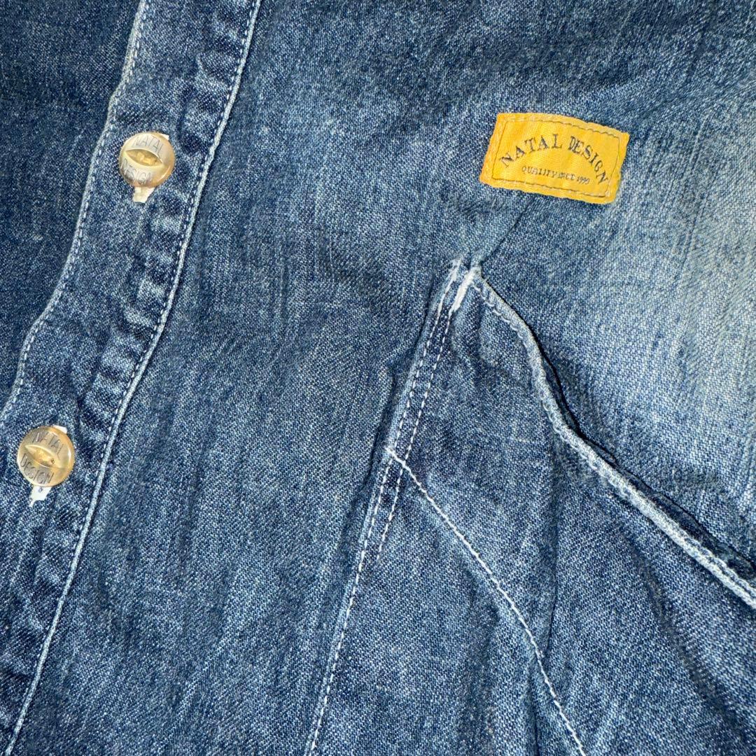 ネイタルデザイン NATAL DESIGN ヴィンテージデニムカバーオール