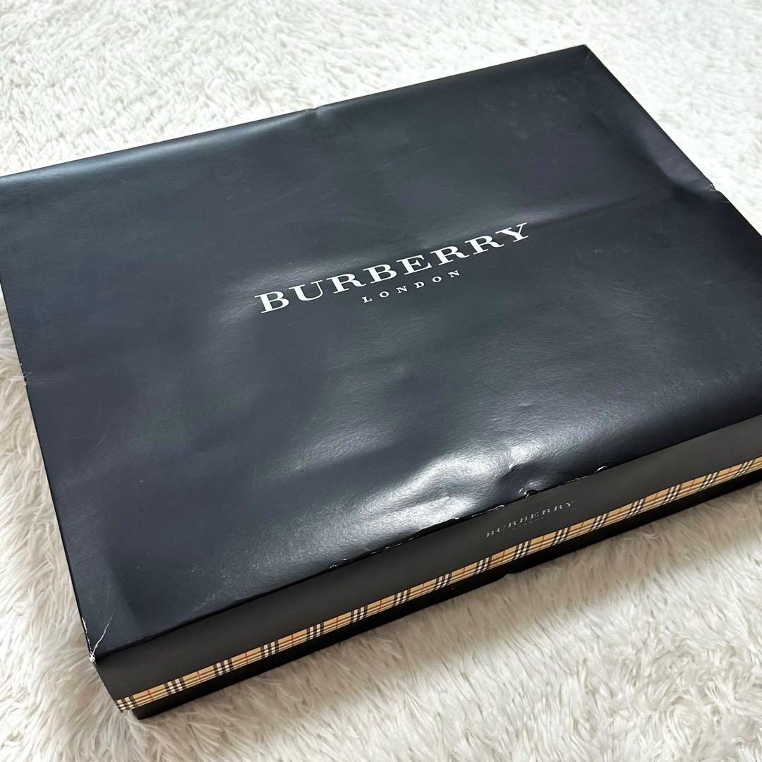 新品✨ バーバリー 高級 ウール 純毛毛布 140×200cm
