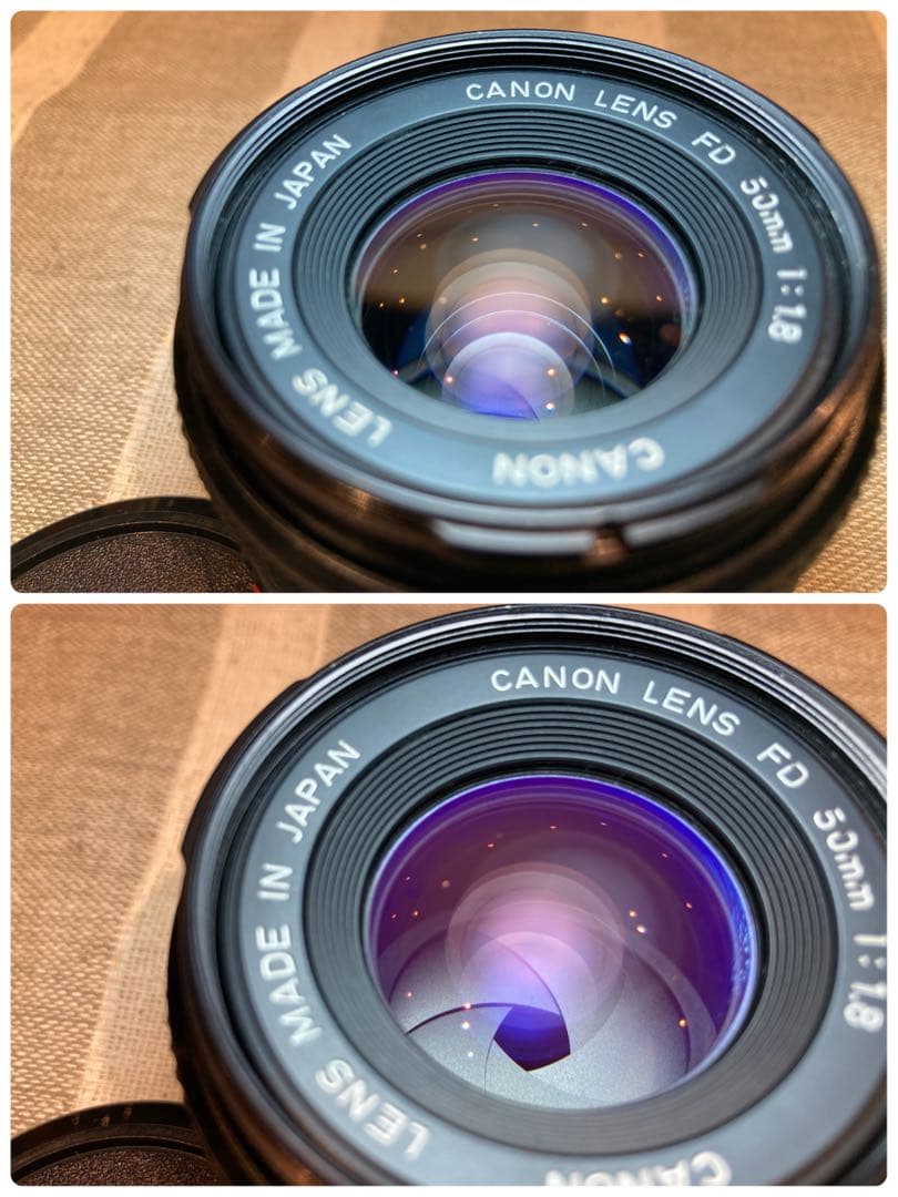 ★canon al-1★fd 50mm f1.8★完動品＊美品＊初期保証付き