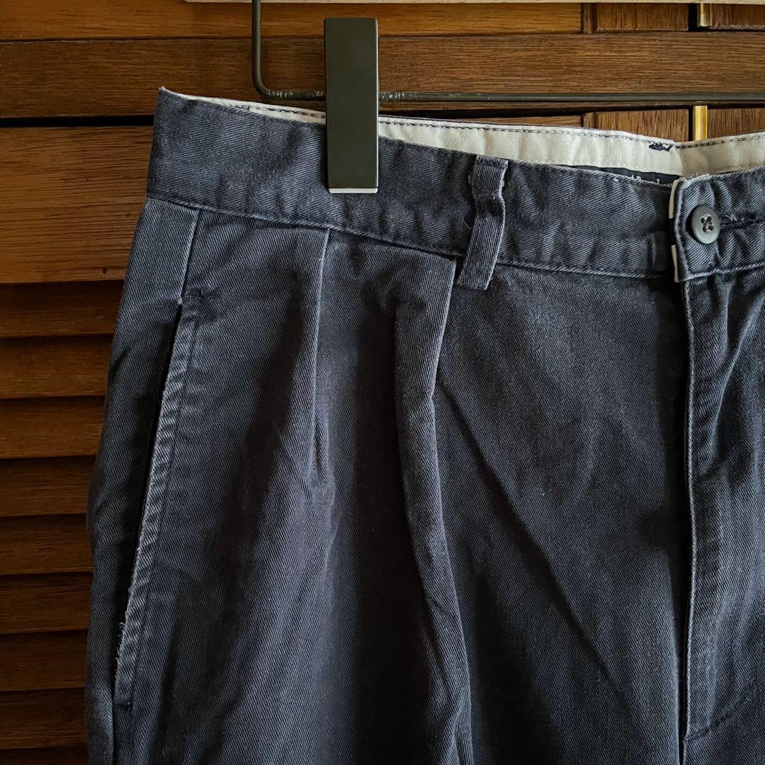 ポロチノ ビンテージ アメリカ製 W32×L30 ネイビー ポロラルフローレン