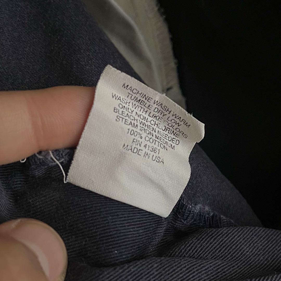 ポロチノ ビンテージ アメリカ製 W32×L30 ネイビー ポロラルフローレン