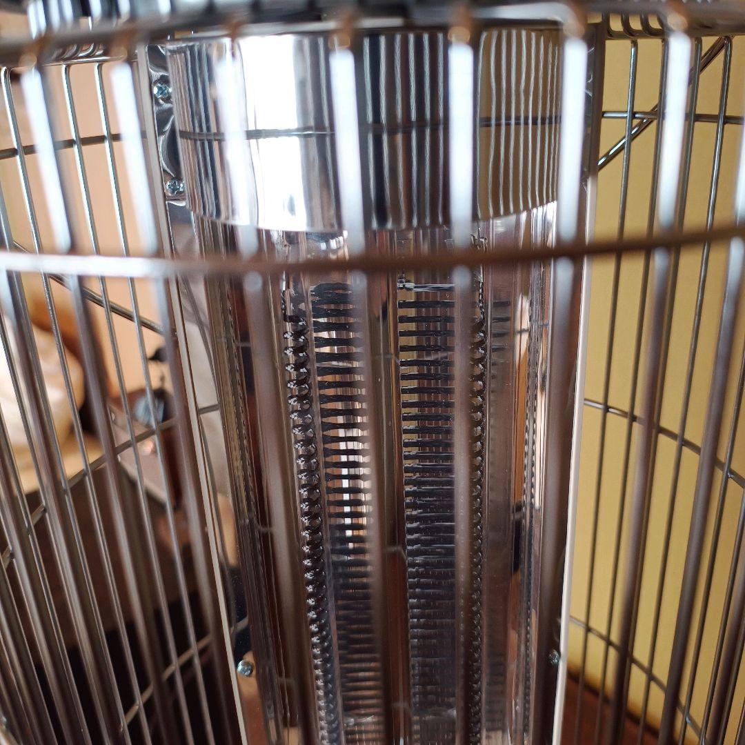 【美品】MODERN DECO レトロカーボン ヒーター ベージュ ストーブ