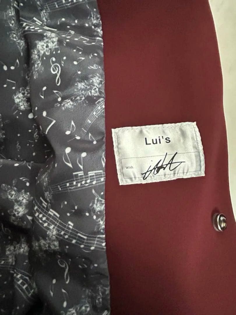 Lui's 伊東健人コラボ ドルマンジャケット マルーンブラウン