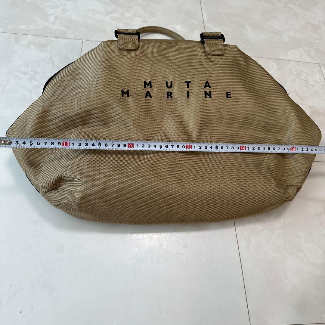 muta MARINE ムータマリン　ゴルフ　シューズ入れ付き　ボストンバック