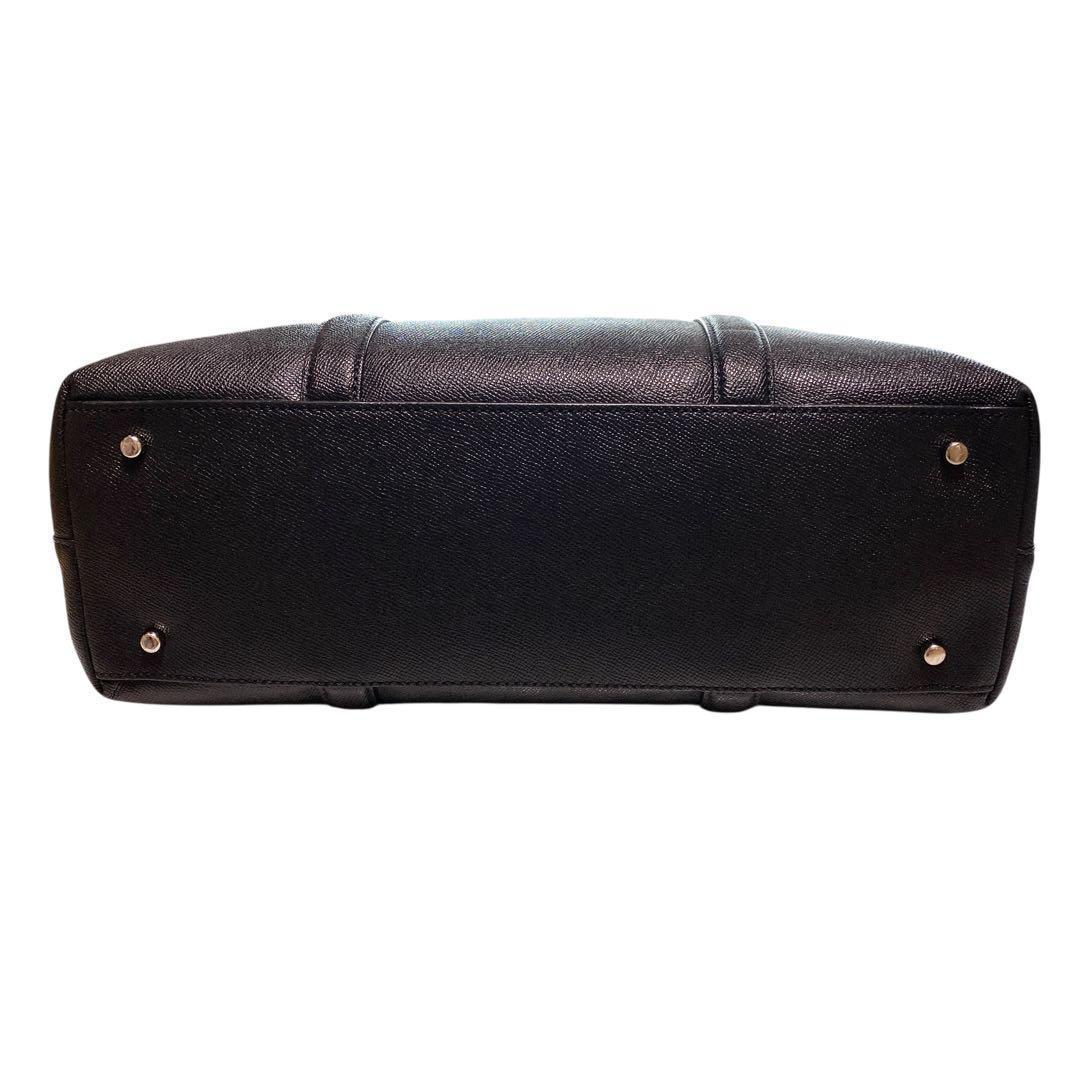 COACH コーチ メトロポリタン トートバッグ レザー ビジネス ブラック