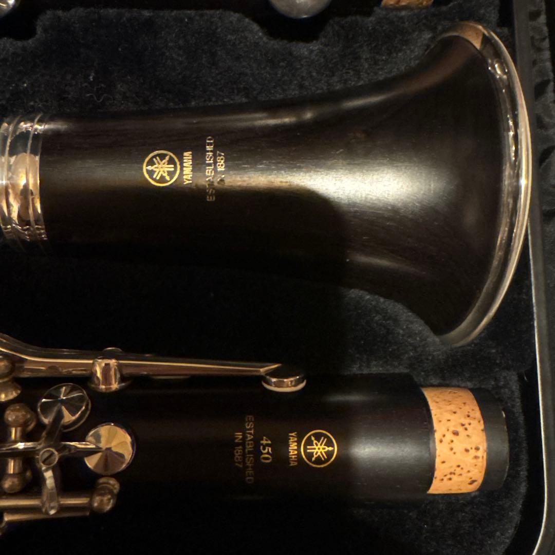 『美品』クラリネット YAMAHA YCL-450 本体 ケース付き