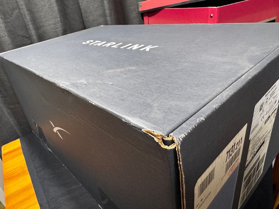 譲渡手続済みStarlink 第2世代 (Gen 2) アンテナ・ルーターセット