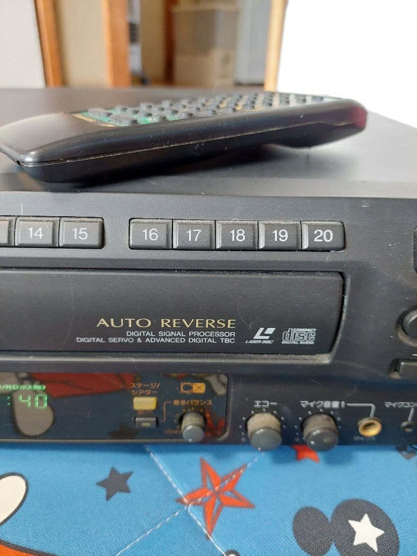 レーザーカラオケLDセットマイク付き