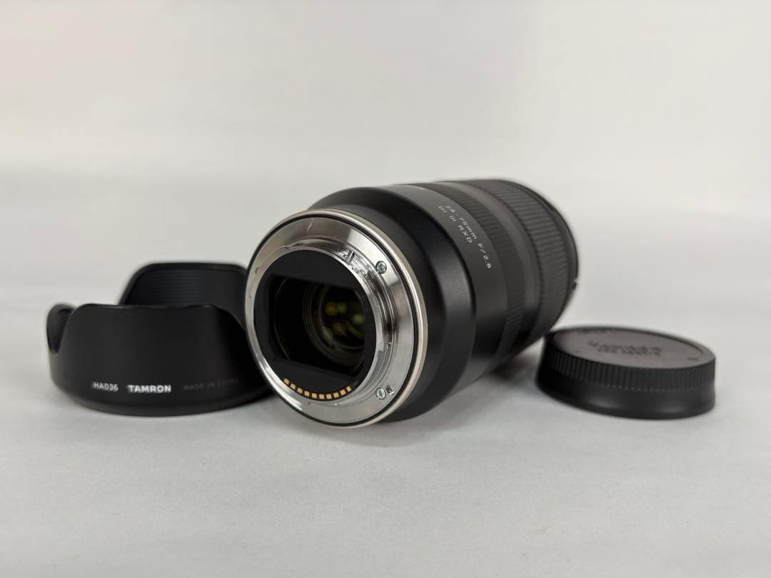 TAMRON 28-75mm F2.8 Di III RXDレンズ