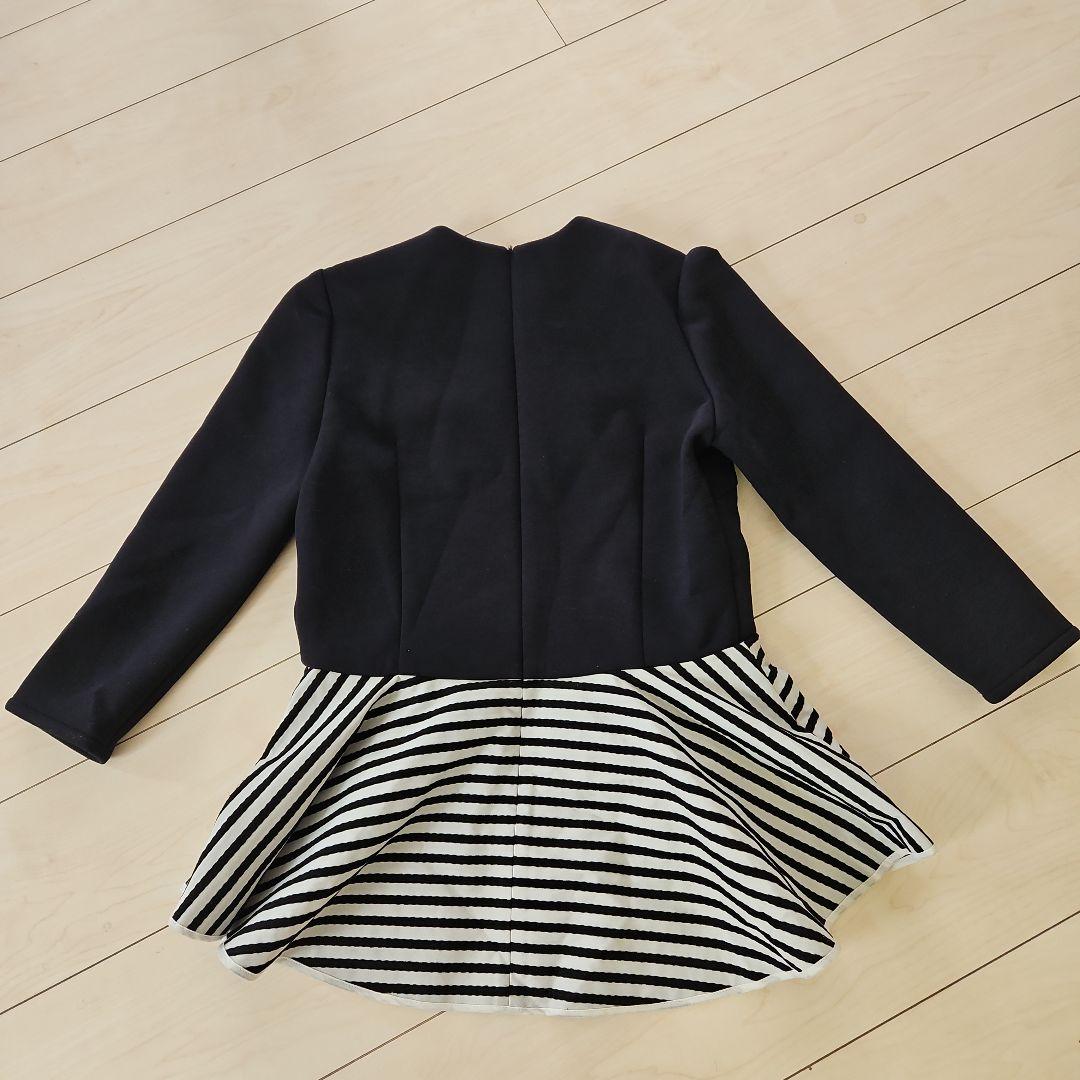 ボーダーズアットバリコニー　ペプラムトップス36