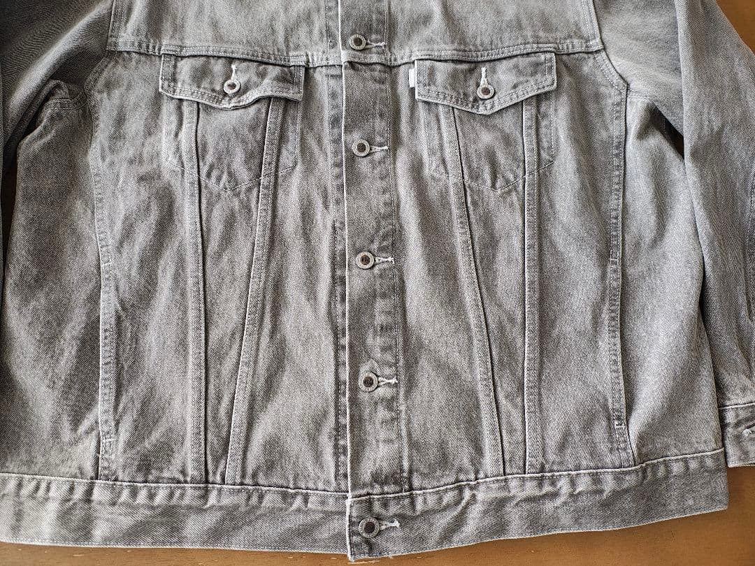 リーバイス SILVERTAB デニムジャケット グレー STONEWASH