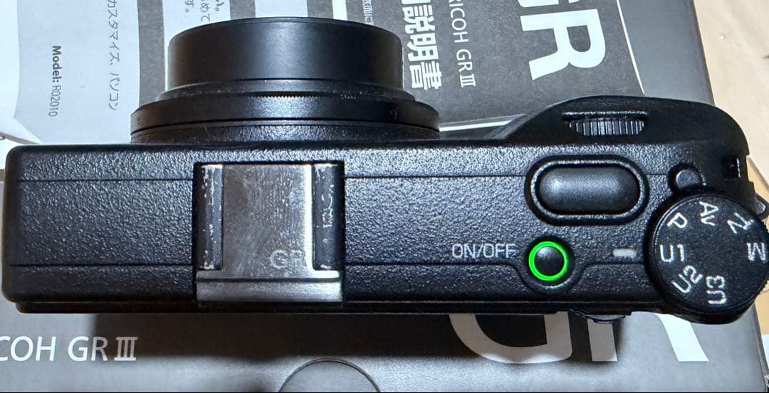 RICOH GR III (GR3) 本体 純正付属品 SDカード 書籍おまけ