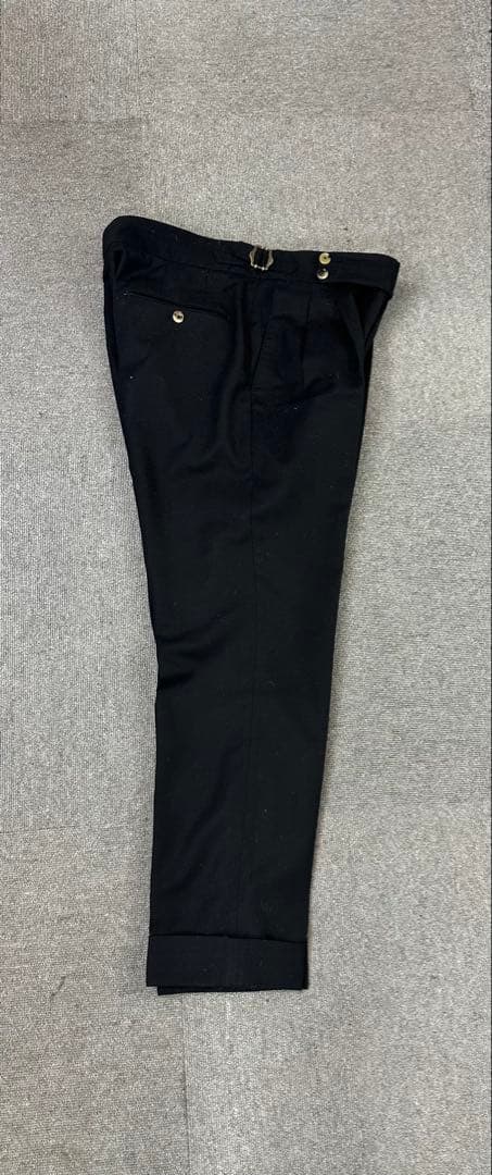 PT TORINO ピーティー トリノ ウール スラックス 48黒 ブラック