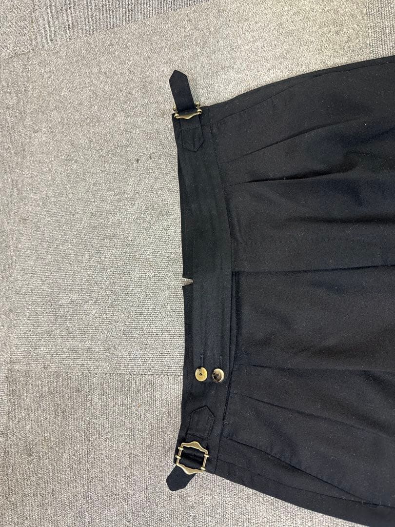 PT TORINO ピーティー トリノ ウール スラックス 48黒 ブラック