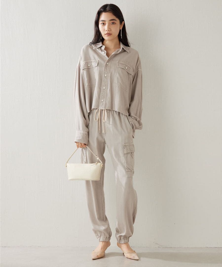 ［タグ付］Whim Gazette テンセル™繊維使用カーゴパンツ