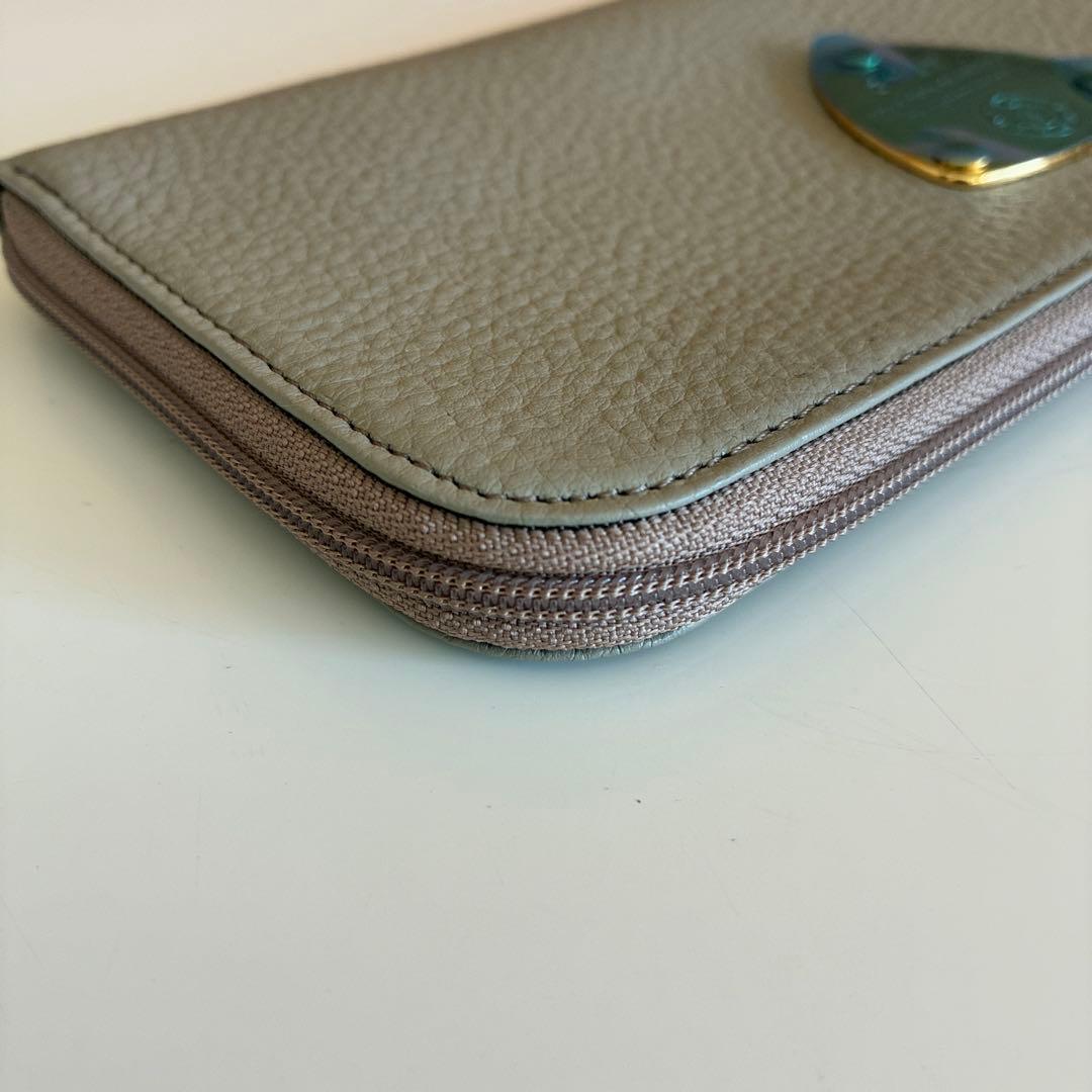 【新品未使用】ATAOアタオ limoリモ 長財布 レザー グレージュ