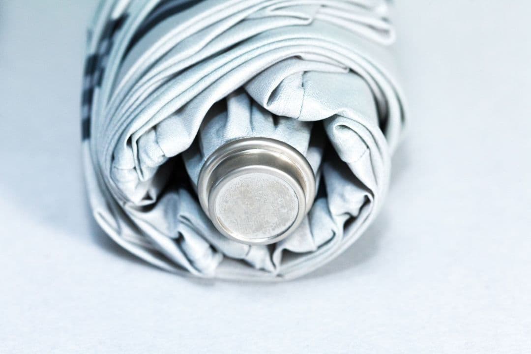 美品LOUIS VUITTON 折りたたみ傘 ホワイトストライプ