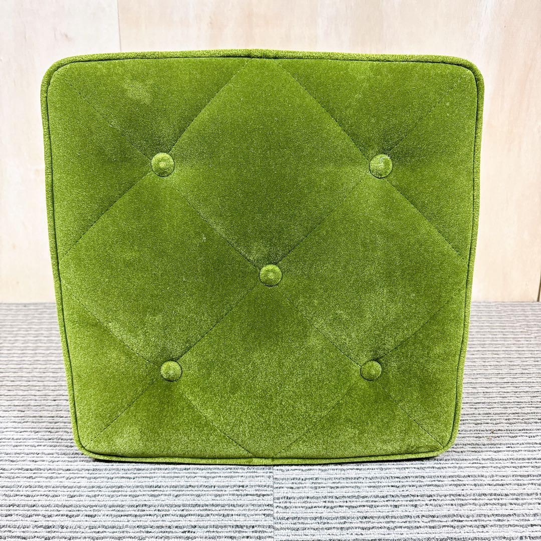 カリモク60 Kチェア オットマン モケットグリーン 【送料無料】 カリモク